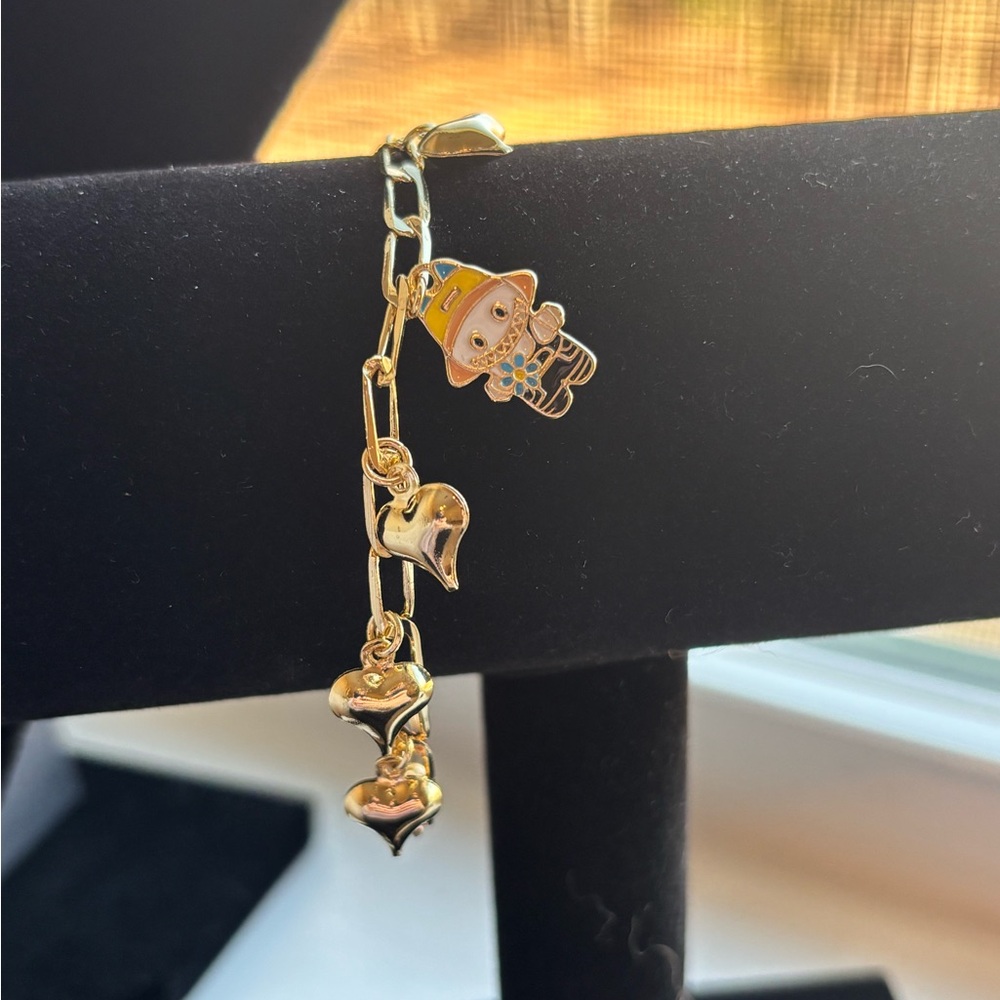 Labubu Themed Bracelet and Earring Set - Picture 6 of 10